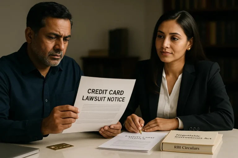 Legal Defenses Against Credit Card Lawsuits in India