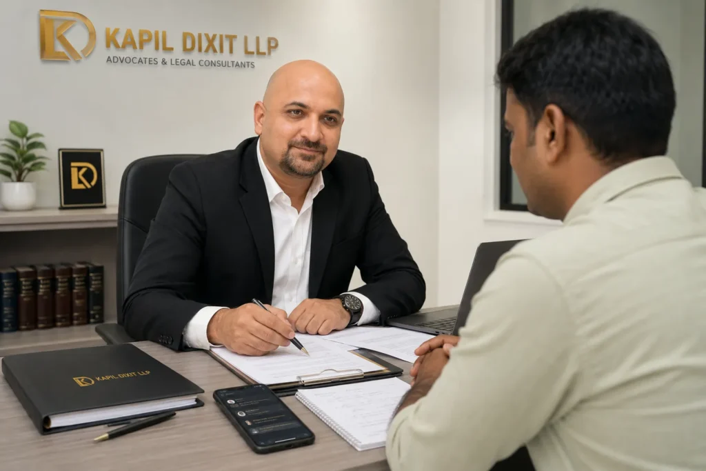 Criminal lawyer advising client on digital arrest scam in India case