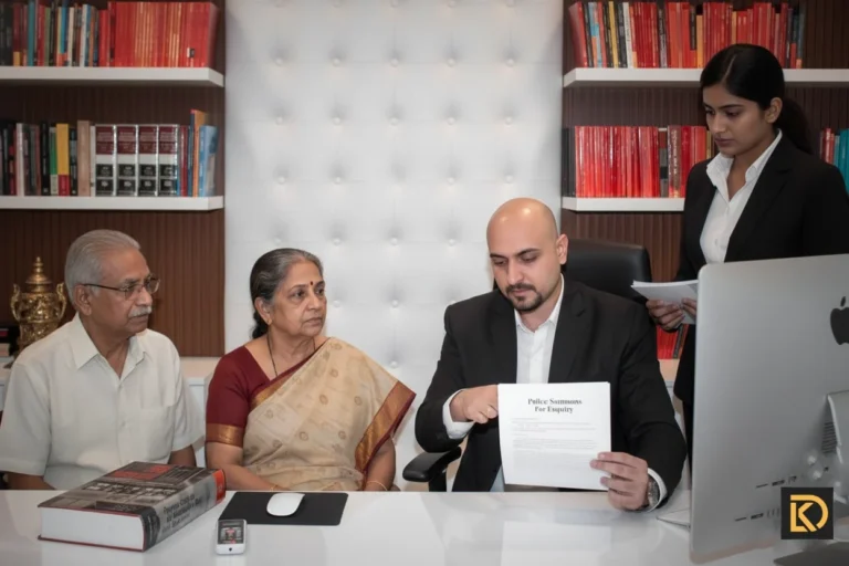 Section 223 BNSS: lawyers advising elderly clients on police summons and inquiry