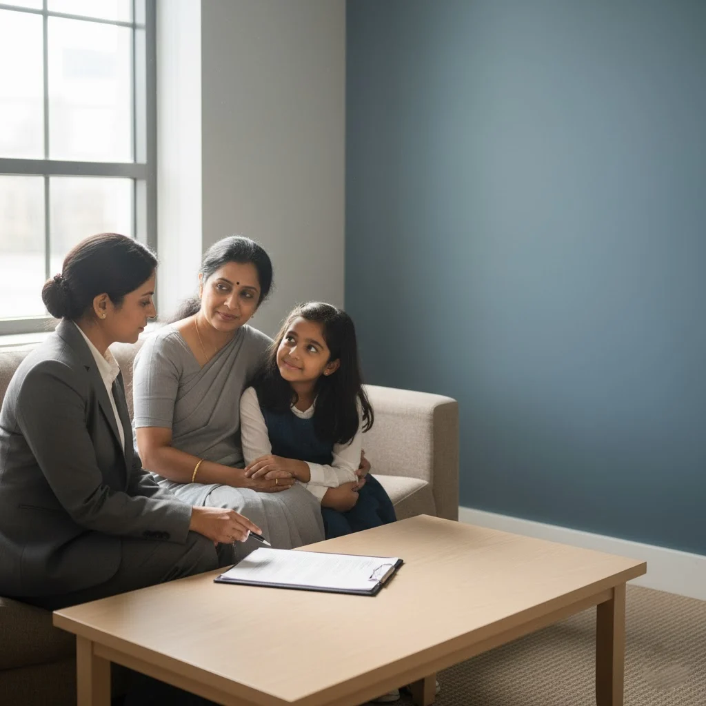 Child custody for mothers in India during consultation with family lawyer