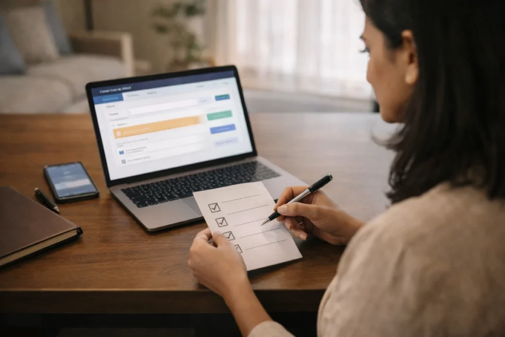 Checklist steps to track divorce case status online in Bengaluru