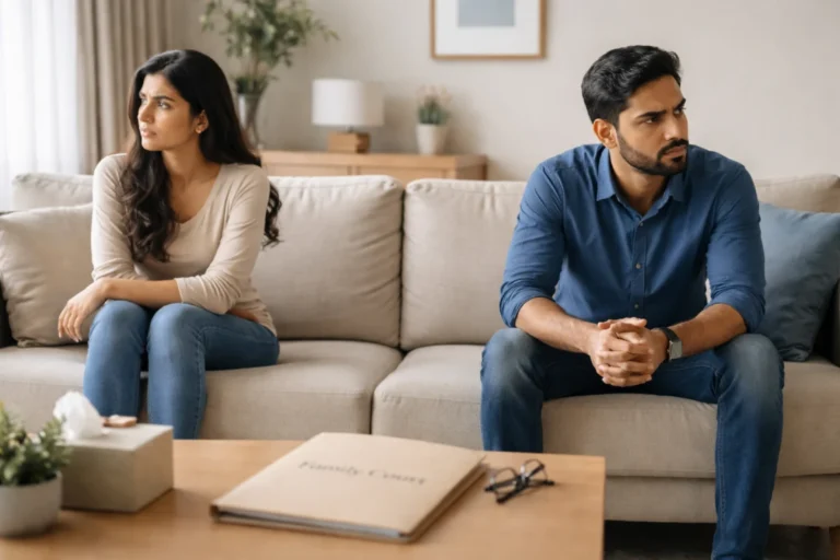 Contested Divorce in Bangalore: couple considering separation at home