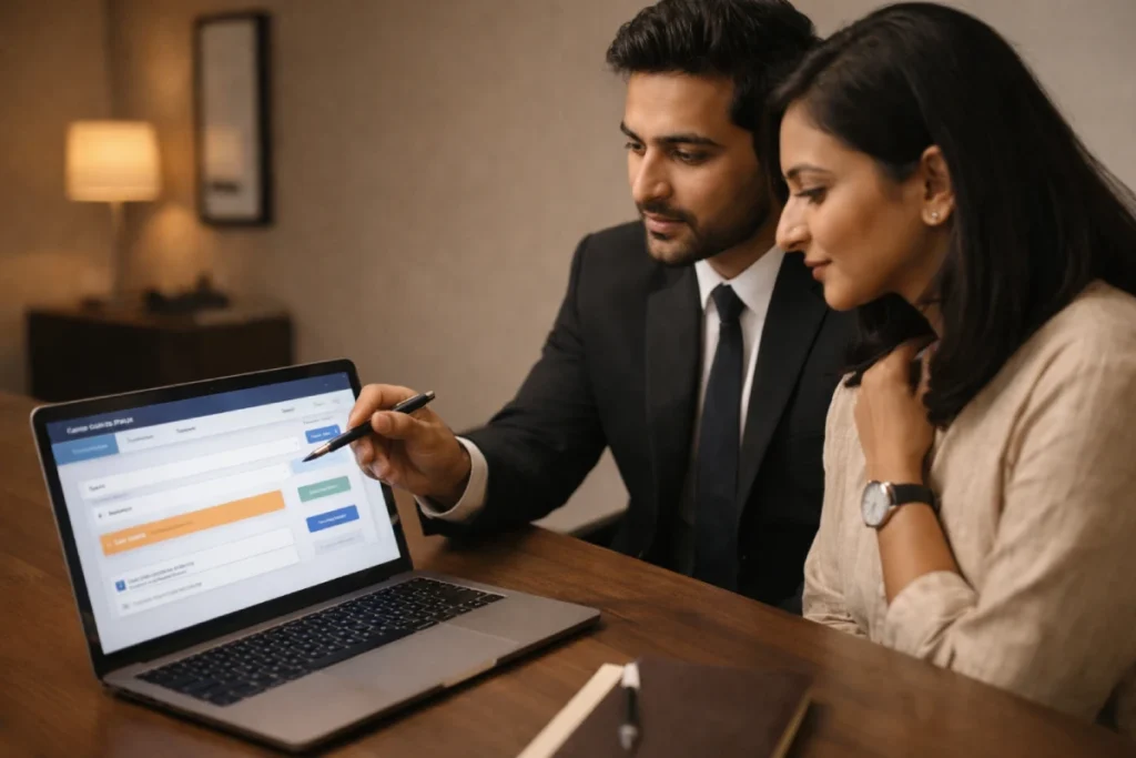 Advocate explains next hearing while you check family court case status in bengaluru