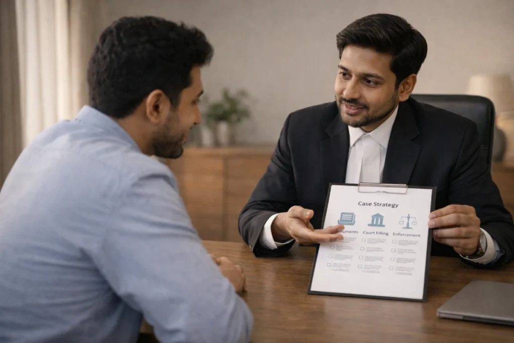 maintenance not paid: Bengaluru lawyer guiding client on documents, filing, enforcement